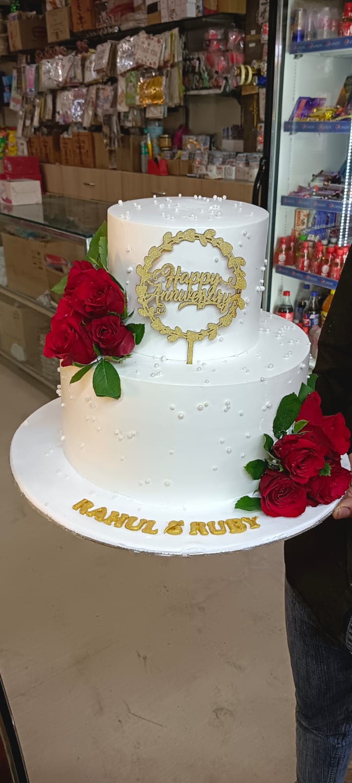 White Forest Cake